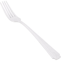 World Tableware 985 027 Varese 8 1/8" 18/8 Stainless Steel Extra Heavy Weight Dinner Fork - 12/Pack