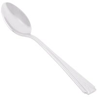 World Tableware 985 001 Varese 6 1/8" 18/8 Stainless Steel Extra Heavy Weight Teaspoon - 12/Pack