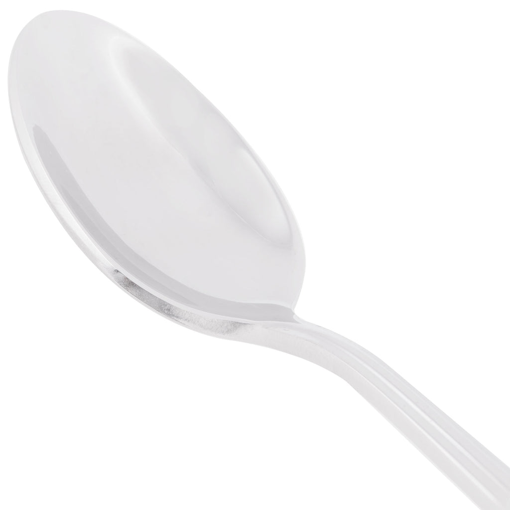 World Tableware 985 001 Varese 6 1/8" 18/8 Stainless Steel Extra Heavy Weight Teaspoon - 12/Pack