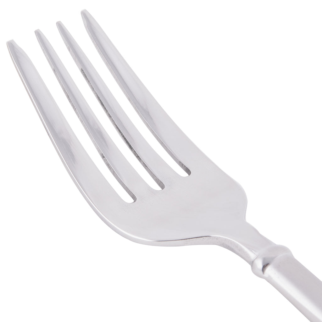 World Tableware 992 038 Cimarron 18/8 Extra Heavy Weight Stainless Steel 7 1/8" Salad Fork - 12/Pack