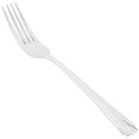 World Tableware 985 030 Varese 7 3/8" 18/8 Stainless Steel Extra Heavy Weight Utility / Dessert Fork - 12/Pack