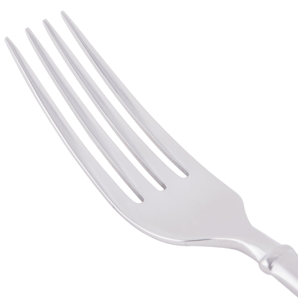 World Tableware 992 027 Cimarron 18/8 Extra Heavy Weight Stainless Steel 8" Dinner Fork - 12/Pack