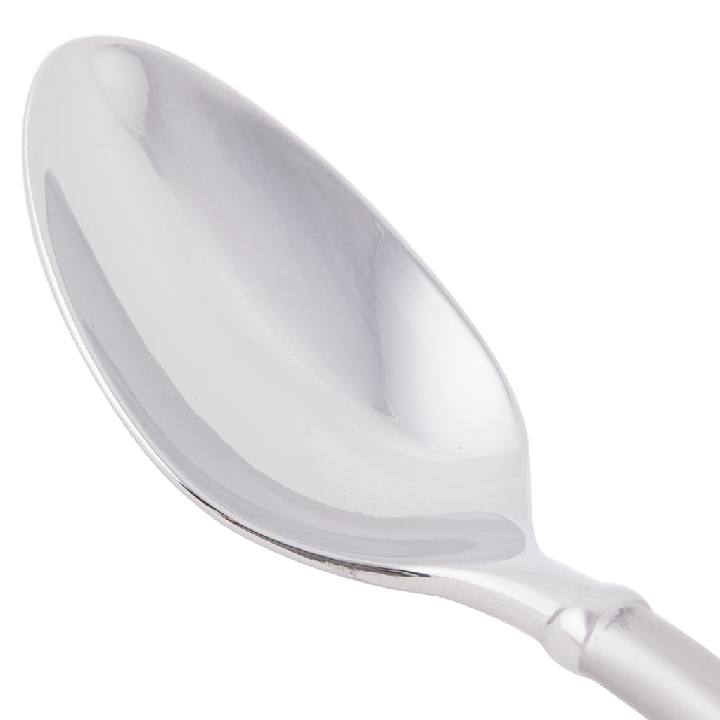 World Tableware 992 021 Cimarron 18/8 Extra Heavy Weight Stainless Steel 7 3/4" Iced Tea Spoon - 12/Pack