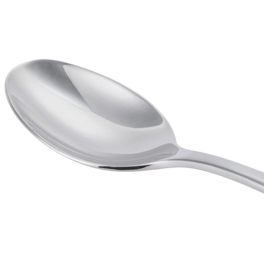 World Tableware 929 001 Quartet 6 7/8" 18/8 Stainless Steel Extra Heavy Weight Teaspoon - 12/Pack