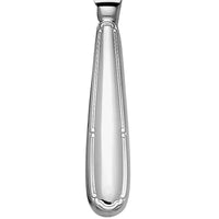 Master's Gauge by World Tableware 412 5762 Baroque 8 7/8" 18/10 Stainless Steel Extra Heavy Weight Steak Knife with Solid Handle - 12/Pack