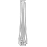 World Tableware 985 5502 Varese 9 3/8" 18/8 Stainless Steel Extra Heavy Weight Dinner Knife with Solid Handle - 12/Pack