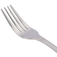 10 Strawberry Street LNCLN-DF Lincoln 18/0 Heavy Weight 7 1/2" Stainless Steel Dinner Fork - 12/Pack