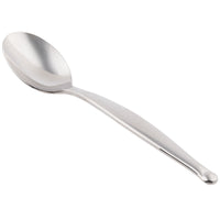World Tableware 991 001 Esquire 18/8 Extra Heavy Weight Stainless Steel 6 1/8" Teaspoon - 12/Pack