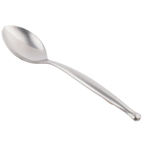 World Tableware 991 002 Esquire 18/8 Extra Heavy Weight Stainless Steel 7" Dessert Spoon - 12/Pack