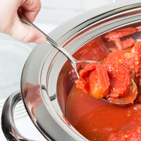 Regency Flatware Stainless Steel 8 3/4" Slotted Serving Spoon