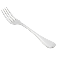 World Tableware 407 030 Calais 7 1/8" 18/8 Stainless Steel Extra Heavy Weight Utility / Dessert Fork - 12/Pack