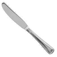 World Tableware 774 554 Geneva 7" 18/8 Stainless Steel Extra Heavy Weight Bread and Butter Knife with Solid Handle - 12/Pack