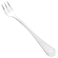 World Tableware 407 029 Calais 6" 18/8 Stainless Steel Extra Heavy Weight Cocktail Fork - 12/Pack