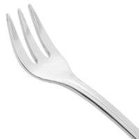 World Tableware 407 029 Calais 6" 18/8 Stainless Steel Extra Heavy Weight Cocktail Fork - 12/Pack