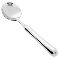 World Tableware 829 016 Balencia 6 3/4" 18/8 Stainless Steel Extra Heavy Weight Bouillon Spoon - 12/Pack