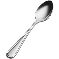 Bon Chef S316 Tuscany 4 11/16" 18/10 Stainless Steel Extra Heavy Demitasse Spoon - 12/Pack