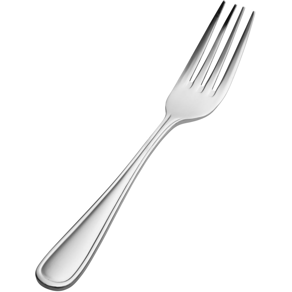 Bon Chef S305 Tuscany 7 1/2" 18/10 Stainless Steel Extra Heavy Dinner Fork - 12/Pack