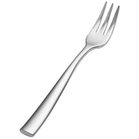 Bon Chef S3008 Manhattan 5 3/8" 18/10 Stainless Steel Extra Heavy Oyster Fork - 12/Pack