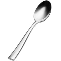 Bon Chef S3000 Manhattan 6 1/2" 18/10 Stainless Steel Extra Heavy Teaspoon - 12/Pack