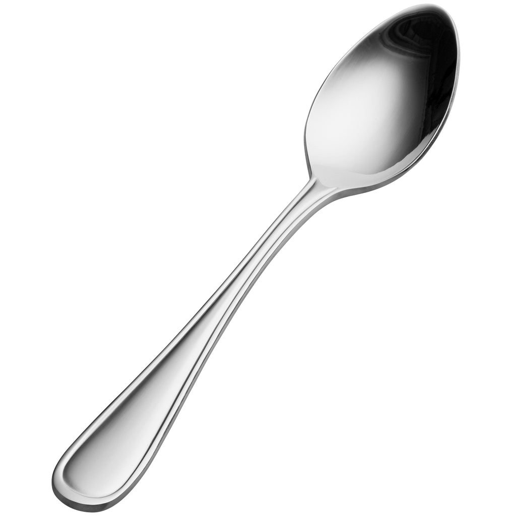 Bon Chef S300 Tuscany 6 5/16" 18/10 Stainless Steel Extra Heavy Teaspoon - 12/Pack