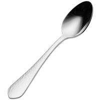 Bon Chef S1216 Reflections 4 15/16" 18/10 Stainless Steel Extra Heavy Demitasse Spoon - 12/Pack