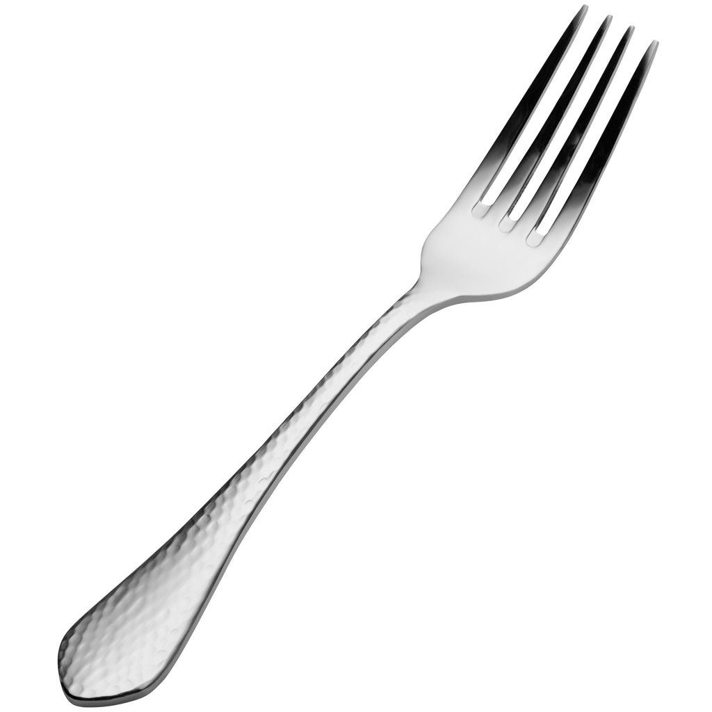 Bon Chef S1205 Reflections 7 11/16" 18/10 Stainless Steel Extra Heavy Dinner Fork - 12/Pack