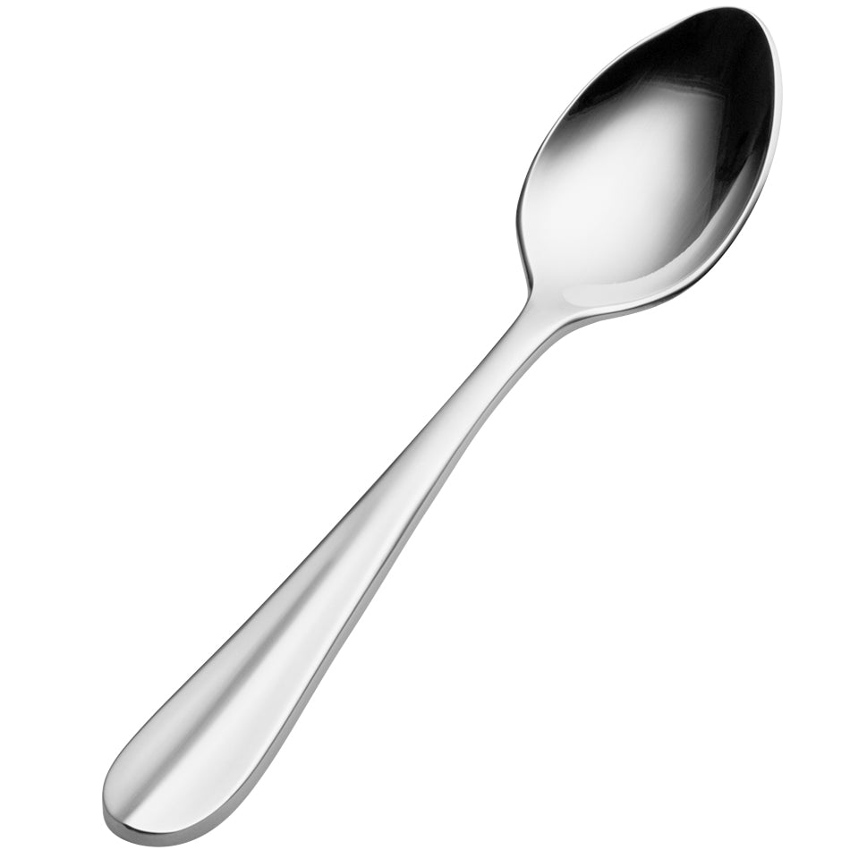 Bon Chef S116 Monroe 4 11/16" 18/10 Stainless Steel Extra Heavy Demitasse Spoon - 12/Pack