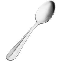 Bon Chef S103 Monroe 7" 18/10 Stainless Steel Extra Heavy Soup / Dessert Spoon - 12/Pack