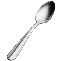 Bon Chef S100 Monroe 5 15/16" 18/10 Stainless Steel Extra Heavy Teaspoon - 12/Pack