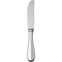 Bon Chef S110 Monroe 6 15/16" 13/0 Stainless Steel Extra Heavy Hollow Handle Bread and Butter Knife - 12/Pack