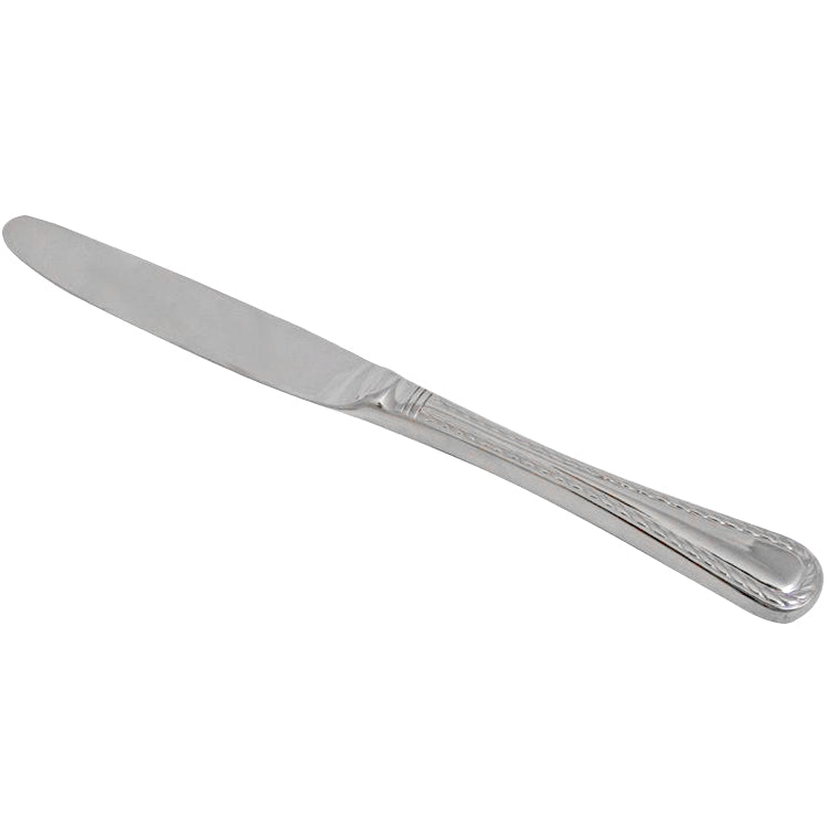 Bon Chef S1014 Sombrero 9 5/8" 13/0 Stainless Steel Extra Heavy European Size Hollow Handle Dinner Knife - 12/Pack