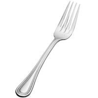Bon Chef S1005 Sombrero 7 9/16" 18/10 Stainless Steel Extra Heavy Dinner Fork - 12/Pack
