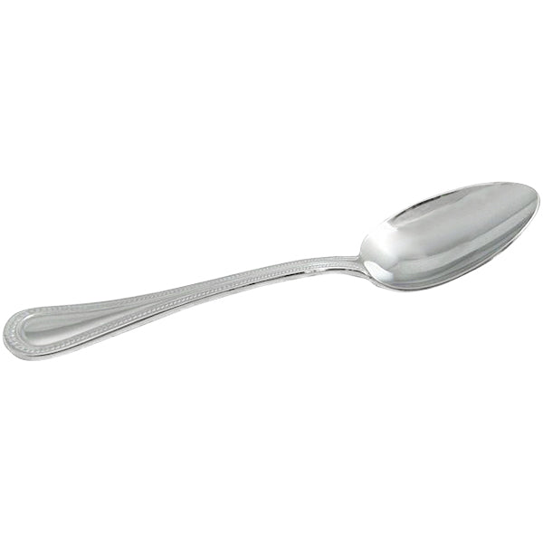 Bon Chef S1004 Sombrero 9 1/4" 18/10 Stainless Steel Extra Heavy Tablespoon / Serving Spoon - 12/Pack