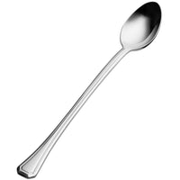 Bon Chef S502 Prism 7 3/8" 18/10 Stainless Steel Extra Heavy Iced Tea Spoon - 12/Pack