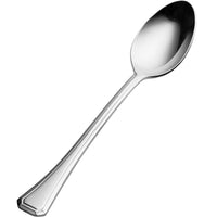 Bon Chef S504 Prism 9 3/16" 18/10 Stainless Steel Extra Heavy Tablespoon / Serving Spoon - 12/Pack