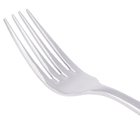 Bon Chef S106 Monroe 8 1/8" 18/10 Stainless Steel Extra Heavy European Size Dinner Fork - 12/Pack