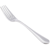 Bon Chef S306 Tuscany 8 3/16" 18/10 Stainless Steel Extra Heavy European Size Dinner Fork - 12/Pack