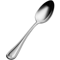 Bon Chef S603 Victoria 7 1/4" 18/10 Stainless Steel Soup / Dessert Spoon - 12/Pack