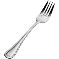 Bon Chef S607 Victoria 7 3/16" 18/10 Stainless Steel Salad / Dessert Fork - 12/Pack
