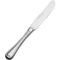 Bon Chef S614 Victoria 9 5/8" 13/0 Stainless Steel European Size Hollow Handle Dinner Knife - 12/Pack