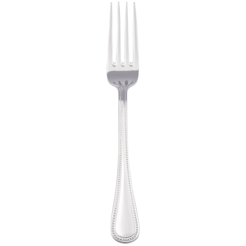 Bon Chef S1006 Sombrero 8 3/16" 18/10 Stainless Steel Extra Heavy European Size Dinner Fork - 12/Pack