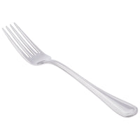 Bon Chef S1006 Sombrero 8 3/16" 18/10 Stainless Steel Extra Heavy European Size Dinner Fork - 12/Pack