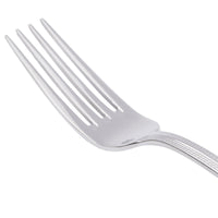 Bon Chef S1006 Sombrero 8 3/16" 18/10 Stainless Steel Extra Heavy European Size Dinner Fork - 12/Pack