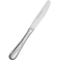 Bon Chef S2218 Wave 8" 13/0 Stainless Steel Dessert Knife - 12/Pack