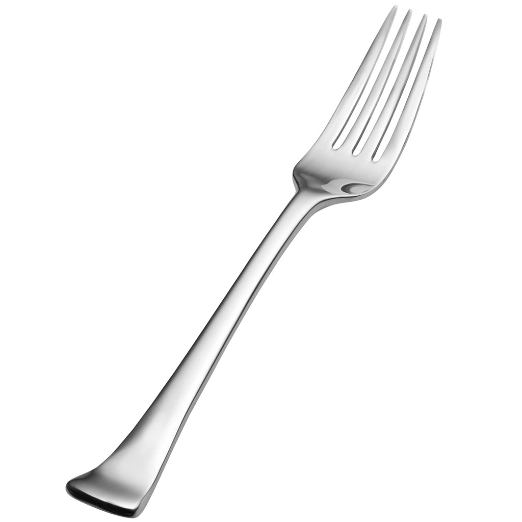 Bon Chef S3217 Aspen 8 1/4" 18/10 Stainless Steel Extra Heavy European Size Dinner Fork - 12/Pack