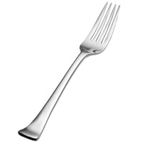 Bon Chef S3217 Aspen 8 1/4" 18/10 Stainless Steel Extra Heavy European Size Dinner Fork - 12/Pack
