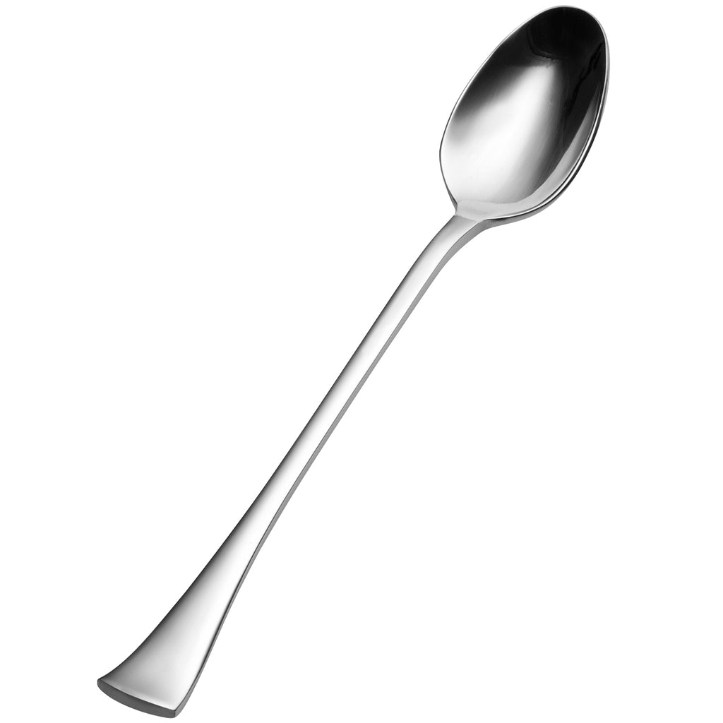 Bon Chef S3202 Aspen 8" 18/10 Stainless Steel Extra Heavy Iced Tea Spoon - 12/Pack