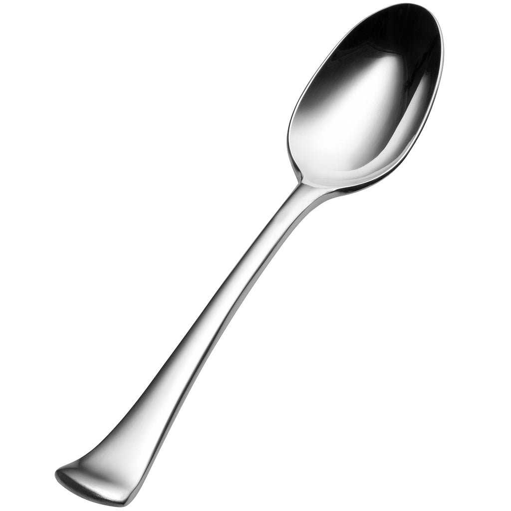 Bon Chef S3203 Aspen 7 1/2" 18/10 Stainless Steel Extra Heavy Soup / Dessert Spoon - 12/Pack