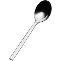 Bon Chef S3800 Milan 5 1/2" 18/10 Stainless Steel Extra Heavy Teaspoon - 12/Pack