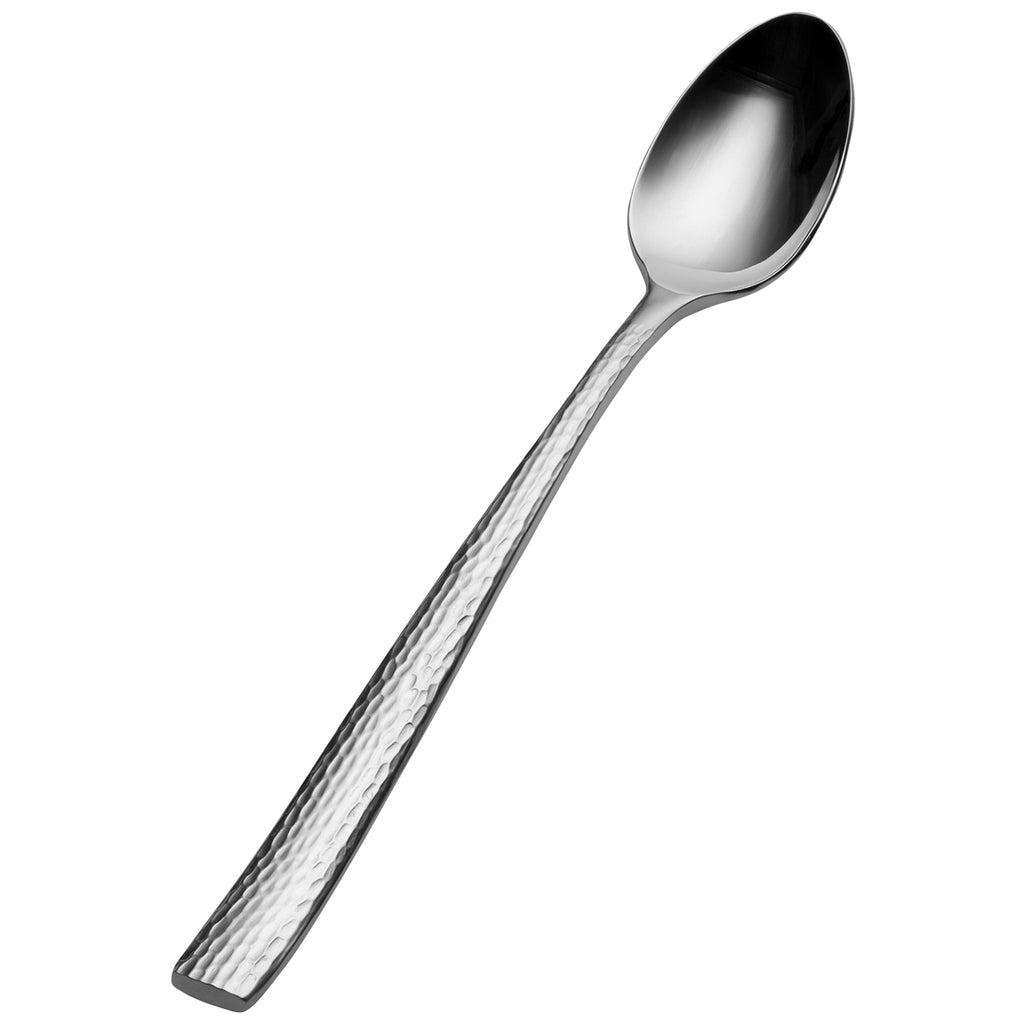 Bon Chef S3902 Scarlett 8" 18/10 Stainless Steel Extra Heavy Iced Tea Spoon - 12/Pack